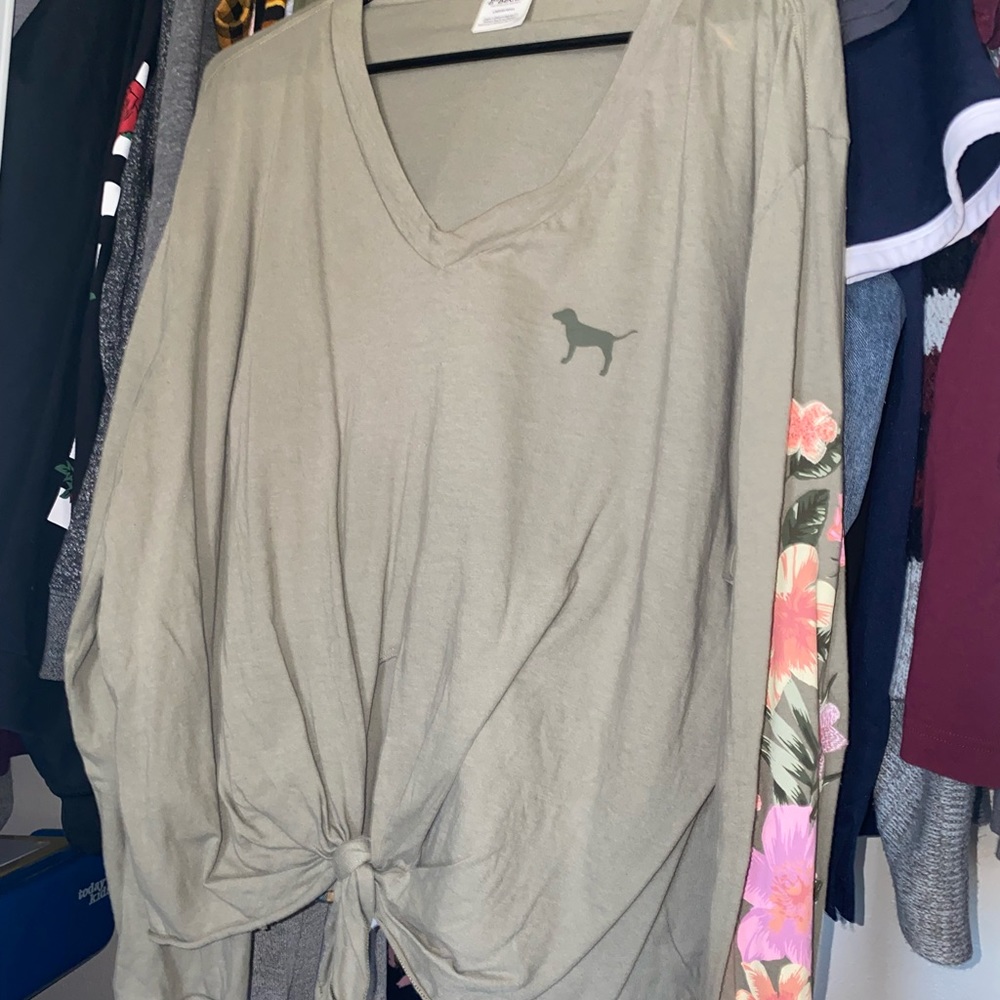 pink long sleeve